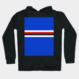 Sampdoria Retro Home Blue White Red Black Bars 1992 Hoodie